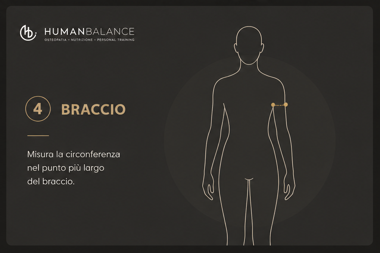 Come misurare la circonferenza braccio