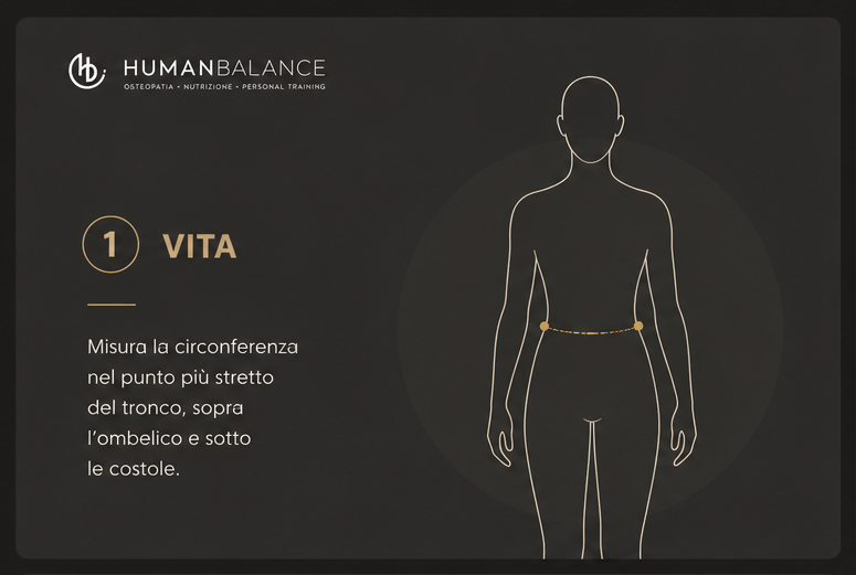 Come misurare la circonferenza vita